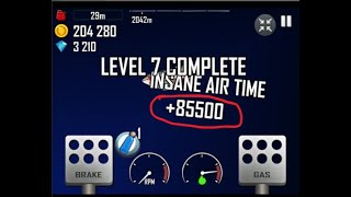 HILL CLIMB RACING AIR TIME WORLD RECORD (85,500 No glitches) screenshot 3
