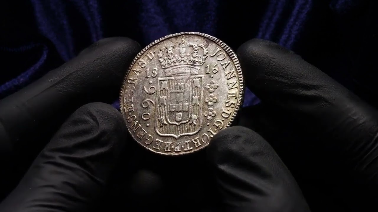 Brazil 960 Reis 1816 B Overstrike | Katz Auction
