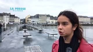 Cherbourg : la passerelle a un an