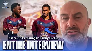 Danny Dichio On Detroit City's Strong Start, Growth Of Soccer In North America & More! | CBS Sports