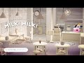 【ハピパラ】牧場と白いミルクカフェ まきばの別荘 【ハッピーホームパラダイス｜あつ森｜部屋レイアウト】