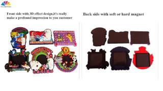 Custom 2d/3d soft PVC fridge/Refrigerator magnets with personalised design screenshot 3