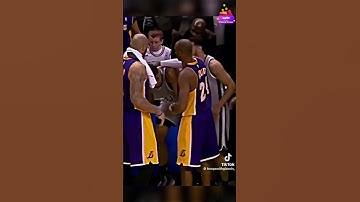 Kobe Bryant and Tim Duncan respect moment #kobebryant  #timduncan #nba