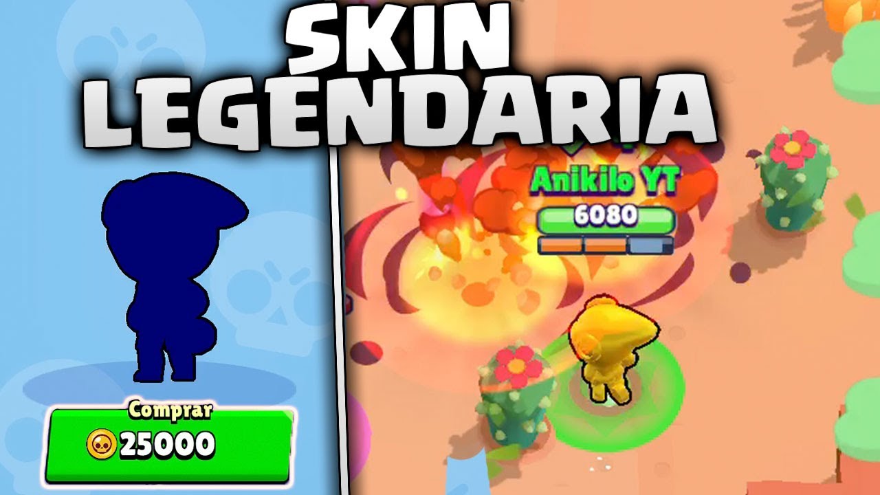 COMPRO la SKIN DORADA LEGENDARIA | BRAWL STARS - YouTube