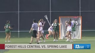 GIRLS LACROSSE | Forest Central takes on Spring Lake