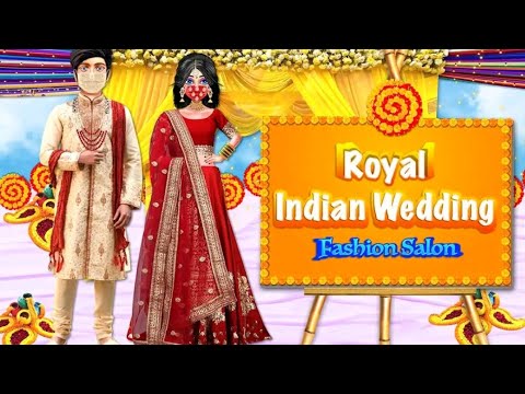Royal Indian wedding Fasion Salon Game | @SR Kids Learnings | Royal Indian wedding | Indian Game