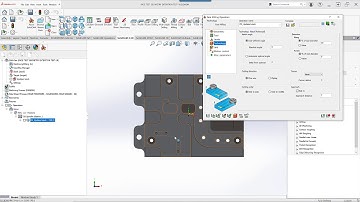 SolidCAM 2021: Face Milling - Roll in Approach for Hatch