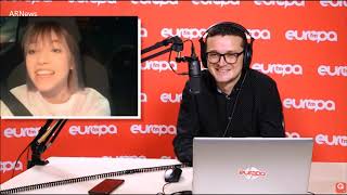 Roxen on Alexander Rybak in the Romanian radio show \