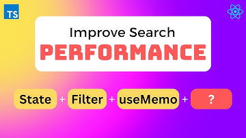 How to improve search performance in React JS & React Native