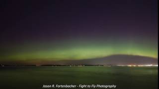 Aurora Borealis - Mukilteo, Washington - Time Lapse