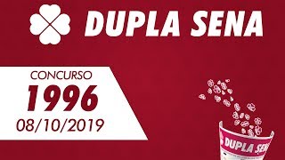 Resultado Dupla Sena 1996 – Dupla Sena 08/10/2019