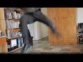 Jean Claude Van Damme Spinning Kicks from a dancer/ Вертушки Ван Дамма