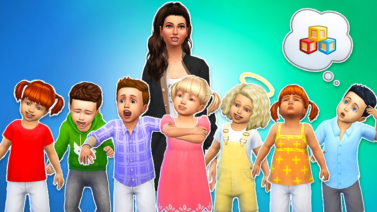 ЧЕЛЛЕНДЖ симс 4. SIMS 7. We've got a little Infant Now // Ep.4 // growing together - the SIMS 4.