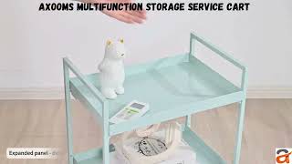 Axooms Multifunction Storage Trolley with Wheels | Kitchen, Bathroom, Dorm Organizer | #axooms
