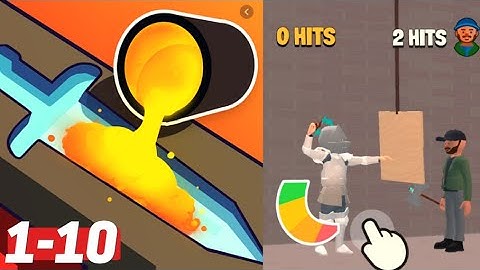 Blade Forge 3D Gameplay Walkthrough Level 1-10 + Character iOS, Android