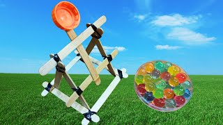How to Make a Mini Catapult at Home | Fun DIY Project