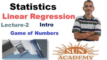 #Statistics | #Linear Regression | Question Solved | 12th Commerce | By Sun Academy