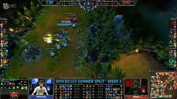 EULCS Summer Split 2014 | CW vs SHC w2d1