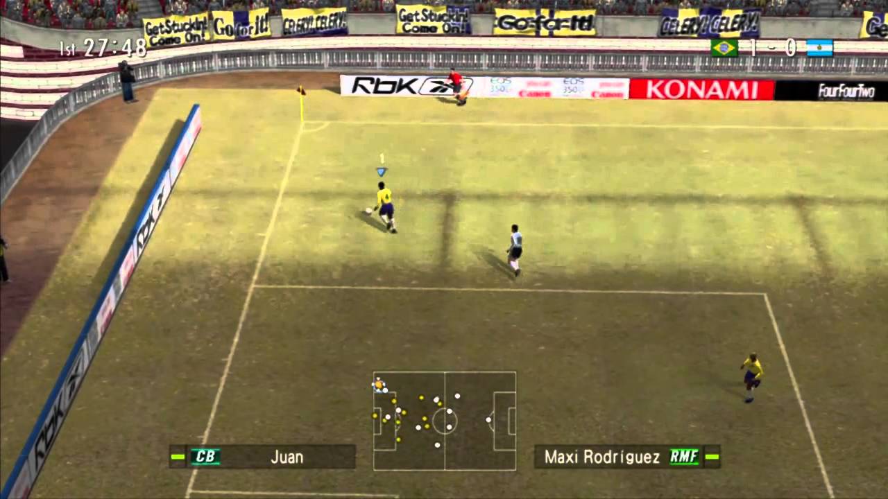Pro Evolution Soccer 6 (Xbox 360)) - Brazil vs Argentina