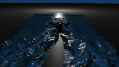 Blender Fluid simultion