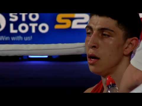 91kg Lewis Williams ENG Vs Nikolos Begadze GEO EUBC U22 Semi Finals VLADIKAVKAZ 2019 