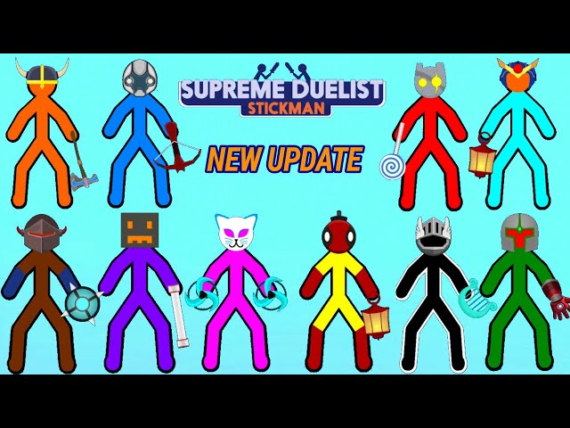 New Sneak Peek  Shell Weapon - Supreme Duelist Stickman 