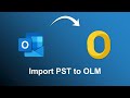 How to Convert PST to OLM in Seconds | Open PST in Outlook Mac