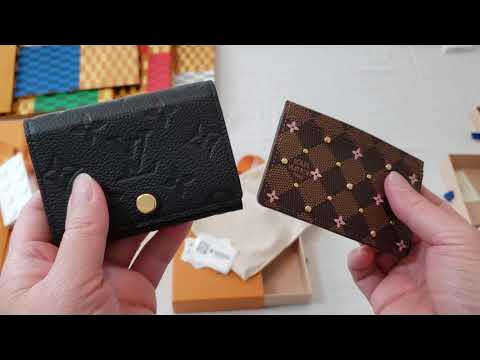 Business Card Holder Monogram Empreinte Leather - Wallets and Small Leather  Goods