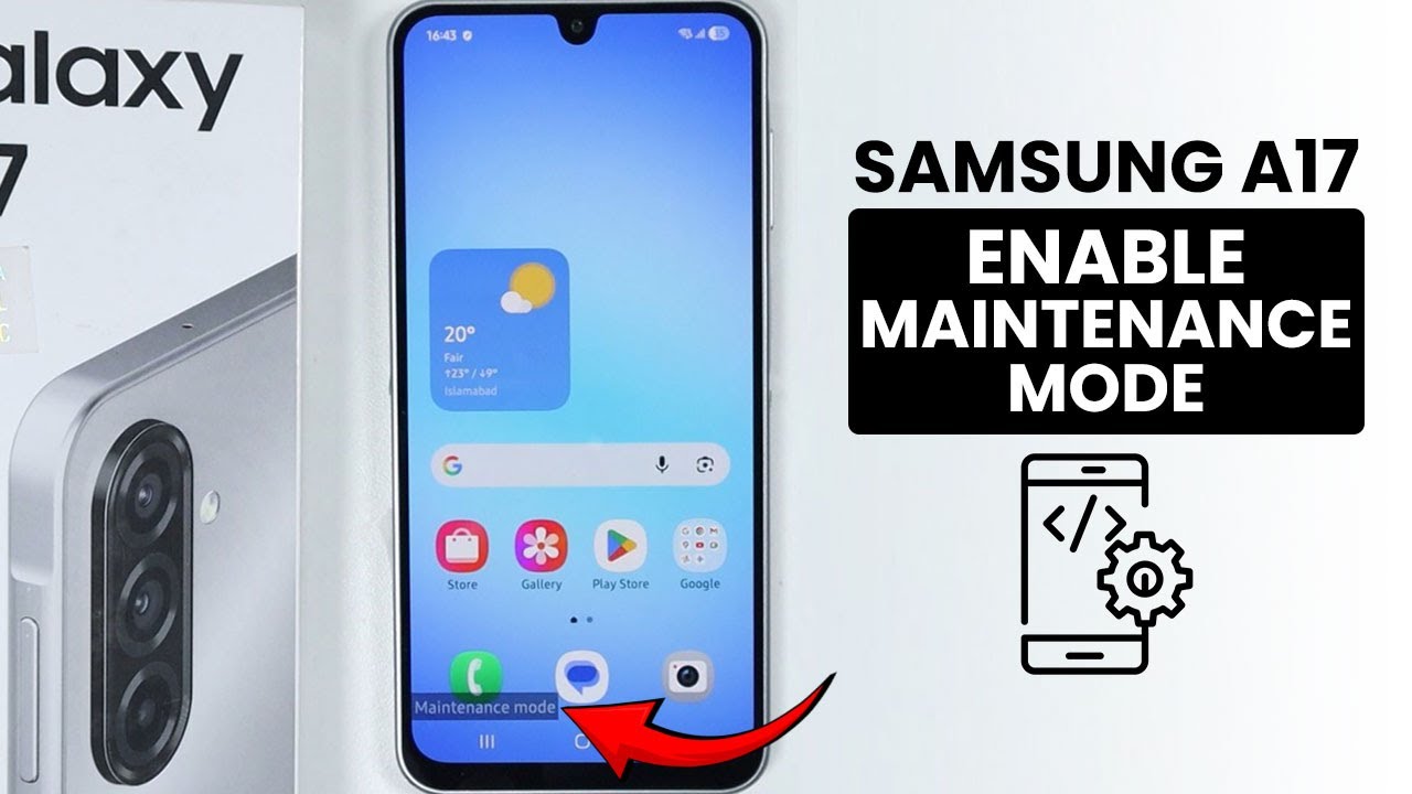 How to Enable Maintenance Mode in Samsung A17 - Setup Maintenance Mode ...