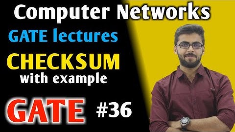 Checksum in HINDI | Checksum Error Detection Example | Checksum in Computer Networks in HINDI