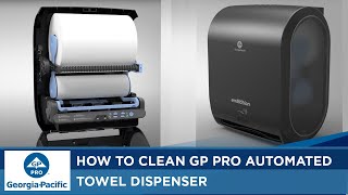 How to Clean GP PRO Automated Towel Dispensers