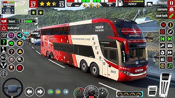 Euro Bus Driving 3D #030 | Offroad Coach Bus Simulator Game | Android Gameplay 