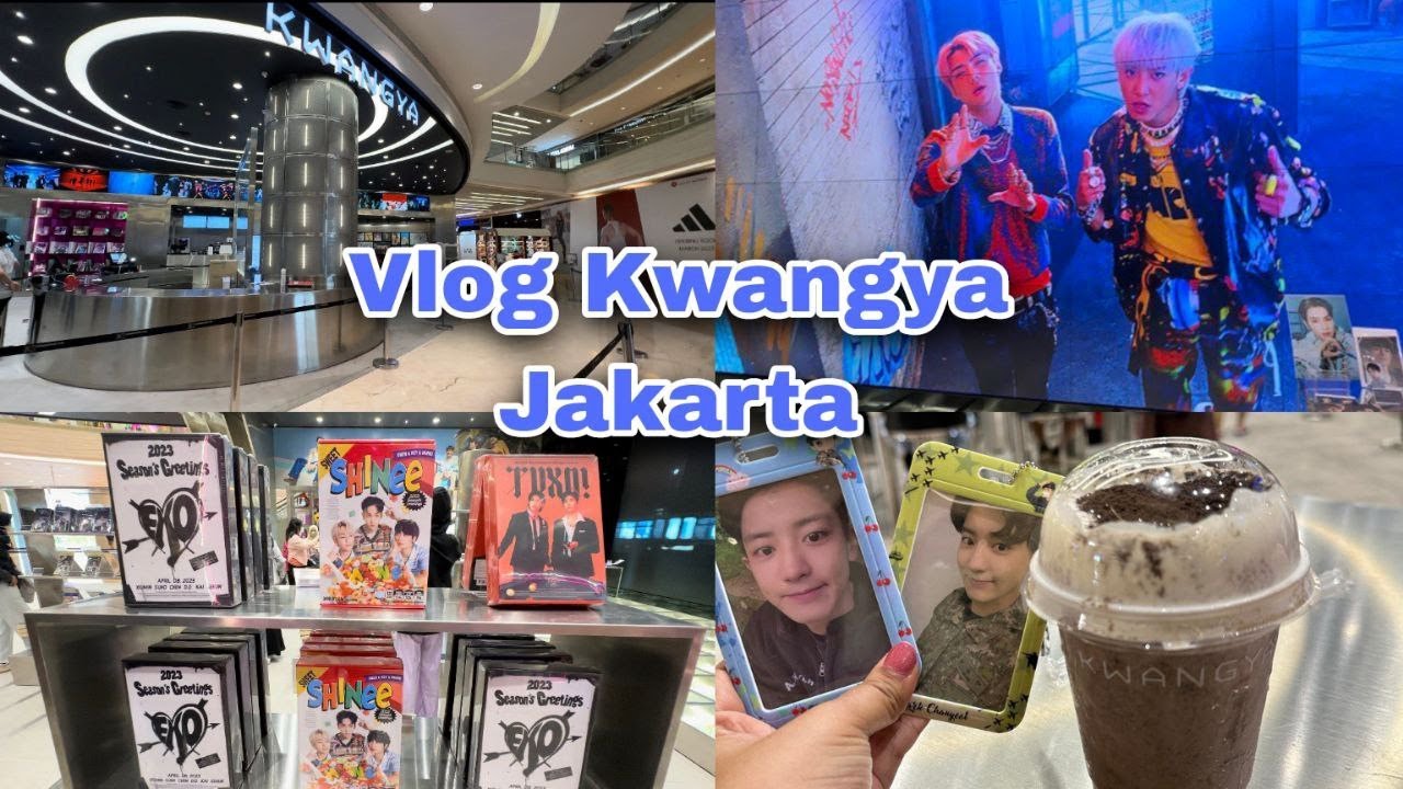 VLOG KE KWANGYA JAKARTA SURGANYA BELANJA MERCH SM !!! YouTube