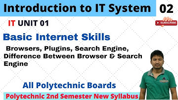 IT System | Basic Internet Skills | Lecture 02 | Polytechnic Studies | RK Singh