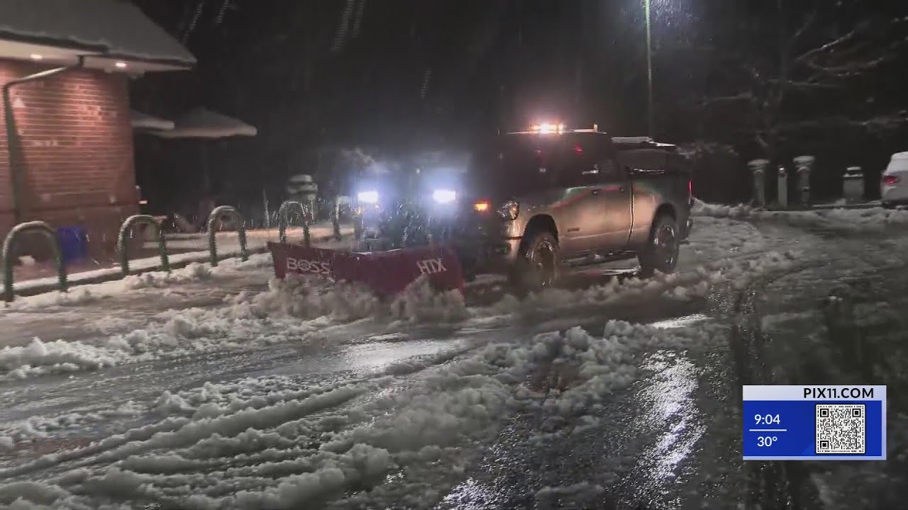 Long Island preps for first major snowstorm of the season - YouTube