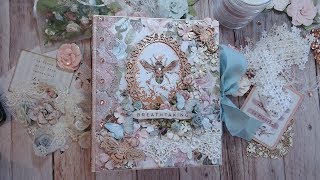 Reneabouquets Honey Bee Inspired Mini Album (Design Team Project with Prima Poetic Rose Collection)
Bee inspired mini album with bee chipboard embellishments and accents with a soft, shabby look.
Reneabouquets Shop -
https://www.Reneabouquets.com
Reneabouquets@aol.com
Reneabouquets Facebook Page - https://www.facebook.com/groups/ArtistsWithAnEdge
PRODUCTS USED:
Printed Beautiful Board Romance And Roses Tuck Ins
Beautiful Board Large Stackable Honey Bee Pattern
Beautiful Board Small Stackable Honey Bee Pattern
Beautiful Board Stackable Honey Bee Laser Cut Chipboard Set
Beautiful Board Small Honey Bee Pattern
Queen Bee Glass Wing With Premium Paper Body Layer
Beautiful Board Small Simply Beautiful Frame Laser Cut Chipboard
Beautiful Board Small Decorative Scroll Flourishes Set Of 2
Beautiful Board Beautiful Bits - Rose Leaf Laser Cut Chipboard
Beautiful Board Beautiful Bits - Skeleton Leaf Laser Cut Chipboard
FLOWERS
Mini Dusty Blue & Ivory Mulberry Paper Roses Set
Mini Pink & Ivory Mulberry Roses & Leaves Set
BUTTERFLIES
Rose Quartz Premium Paper Glitter Glass Butterflies
Magical Miniatures Blue Fairy Dust Double Side Printed Butterflies
Tiny Treasures Watercolor Cherry Blossom Premium Paper Glitter Glass Butterflies
Tiny Treasures Delicate Beauty Premium Paper Glitter Glass Butterflies
Tiny Treasures Aurora Borealis Pink Premium Paper Glitter Glass Butterflies
LACE
Reneabouquets Trim-Dainty White Lace
Reneabouquets Trim-Daisy Chain Lace
Rose Crown Lace~White 2 Inch Wide
GLITTER AND BEADS
2 Ounce Diamond Chunky Glitter Glass
1 Ounce No Hole Rose Gold Glass Microbeads
Prima Poetic Rose Paper Collection Reneabouquets Honey Bee Inspired Mini Album (Design Team Project with Prima Poetic Rose Collection)