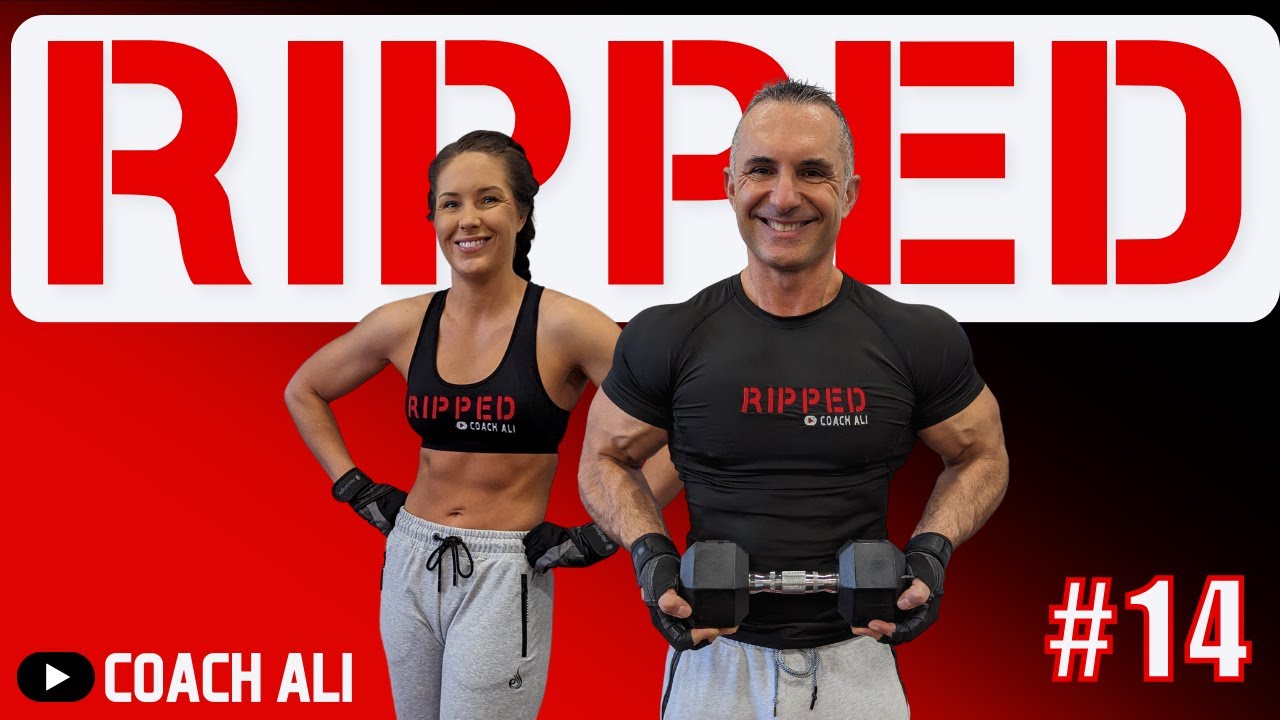 RIPPED Series 14 Dumbbell & Bodyweight Interval Training Workouts