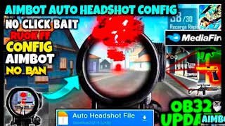 ULTRA AIMLOCK + HEADSHOT🔥 CONFIG FILE OB32 LATEST VIP UPDATE🤩| NO BAN | CONFIG FILE⚡ screenshot 5