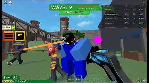 Zombie attack the beginner time. PART #1 (ROBLOX)