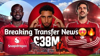 Manchester United Breaking Transfer News😍🔥... I'm seeing a light 🥹