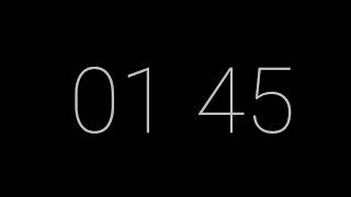 3-Min & 37 seconds of rest/ black screen/ timer silent for focus study/ yoga counting