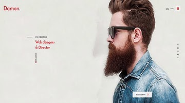 DAMON – Resume HTML Template | Themeforest Website Templates and Themes