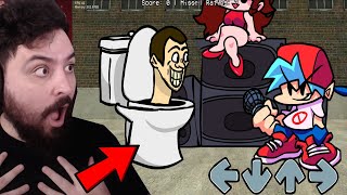 BOYFRIEND QUASE foi DEVORADO pelo SKIBIDI TOILET !! - Friday Night Funkin VS Skibidi toilet