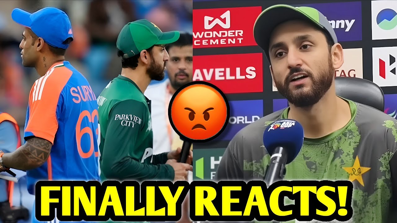 FINALLY Pakistan Captain Reacts to NO HANDSHAKE Controversy! 😡| India Vs Pak Asia Cup Final News