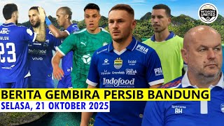 Alhamdulillah, Berita Menyenangkan Hadir Untuk Pasukan Ini 🔵 Berita Persib Terbaru 🔵 2 Oktober 2025
