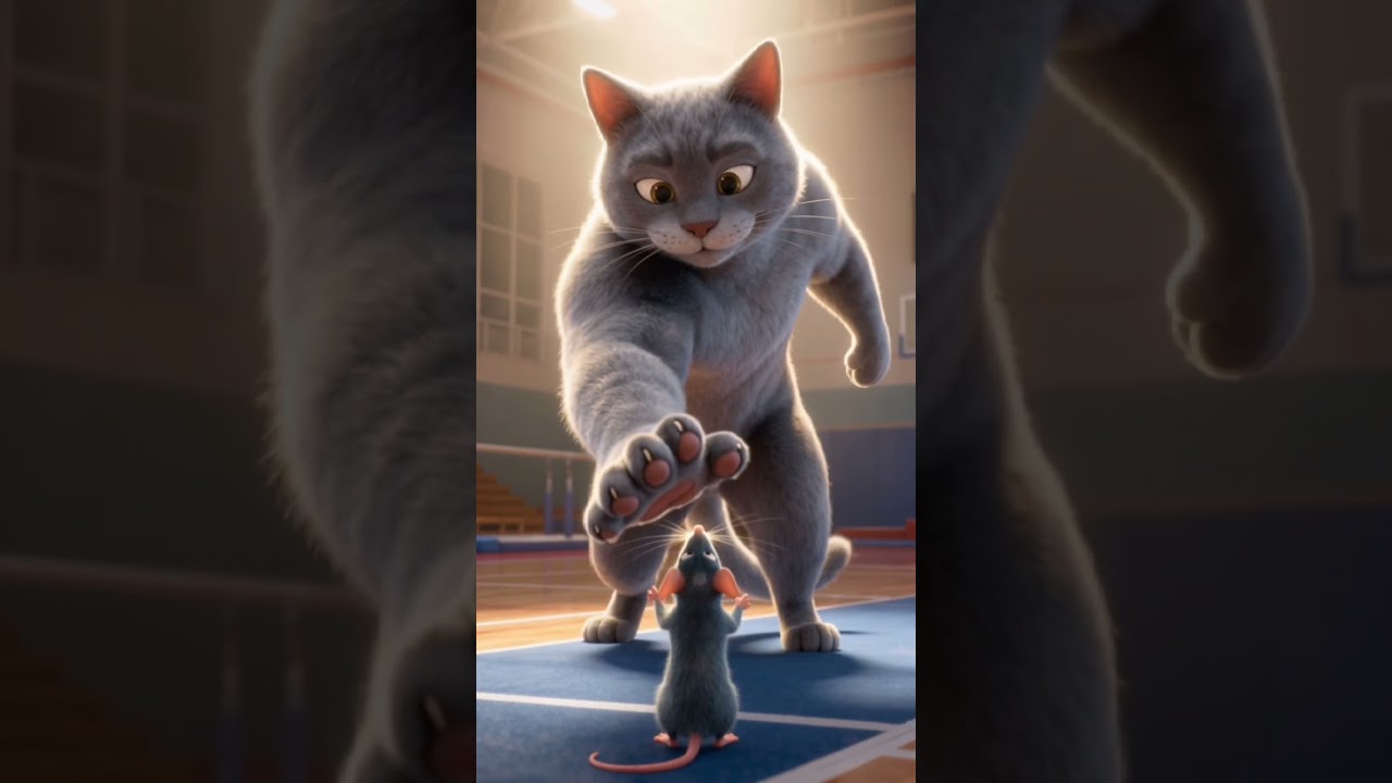 Bullied Mouse, Secret Hero Cat 🐭💙 When the Underdog Finally Wins 