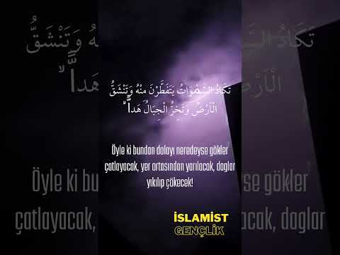 Meryem Suresi 88 92 Ayetler 