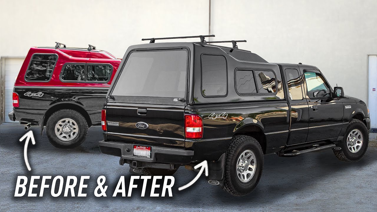 Перекраска кузова автодома в домашних условиях.