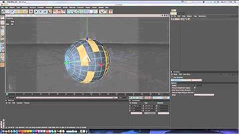 how to make that sphere thing in c4d