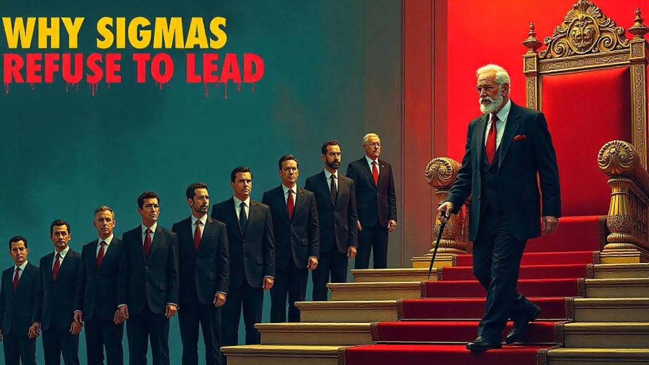 Why The Sigma Male Is Born A Leader But HATES Being In Charge